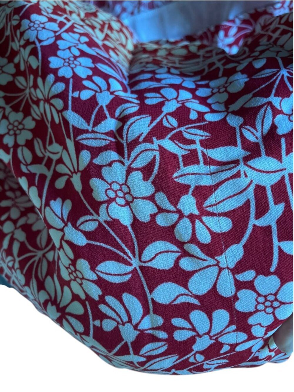 Brooks Brothers Red Fleece White Floral Flutter-Sleeve V-Neck Dress SZ 10 - Picture 10 of 10